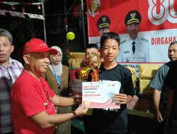 Pembagian Hadiah Lomba Meriahkan HUT RI ke-80 Tahun 2025 di Desa Sri Agung