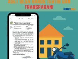 DPMD Parigi Moutong Tegaskan: Aset Desa Harus Tertib dan Transparan!