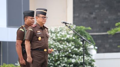 Kajati Sulteng Pimpin Apel Gabungan, Tekankan Disiplin dan Persiapan Rakernis