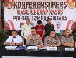 Kurang Dari Dua Jam, Pelaku Pembunuhan IRT di Kebun Singkong, Berhasil Diamankan Sat Reskrim Polres Lampung Utara