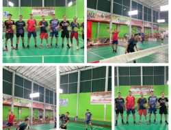 Tingkatkan Kebugaran Petugas, Kalapas Muara Enim Rutin Badminton Bersama