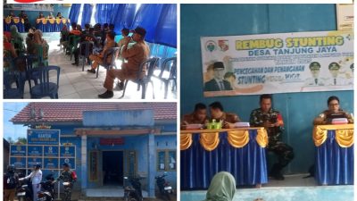 Tanjung Jaya Sungkai Barat Beraksi Lawan Stunting, dengan Rembug Stunting 2025
