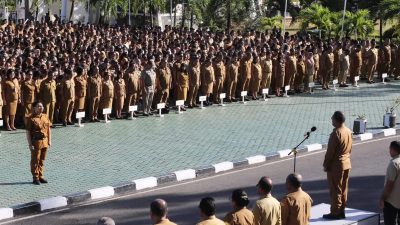 Gubernur NTT memimpin apel pagi ASN lingkup Pemprov NTT