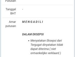 Putusan PN Medan: Eksepsi PWO Ditolak, IWO Tegaskan Berita Kemenangan Lawan Menyesatkan Publik