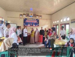 Salamun Gencarkan Gerakan Cegah Stunting, Negara Agung Salurkan PMT untuk Ibu Hamil dan Balita