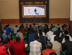 Selamatkan Masyarakat dari Judol, Polres Jombang Gelar Nobar Film No More Bet