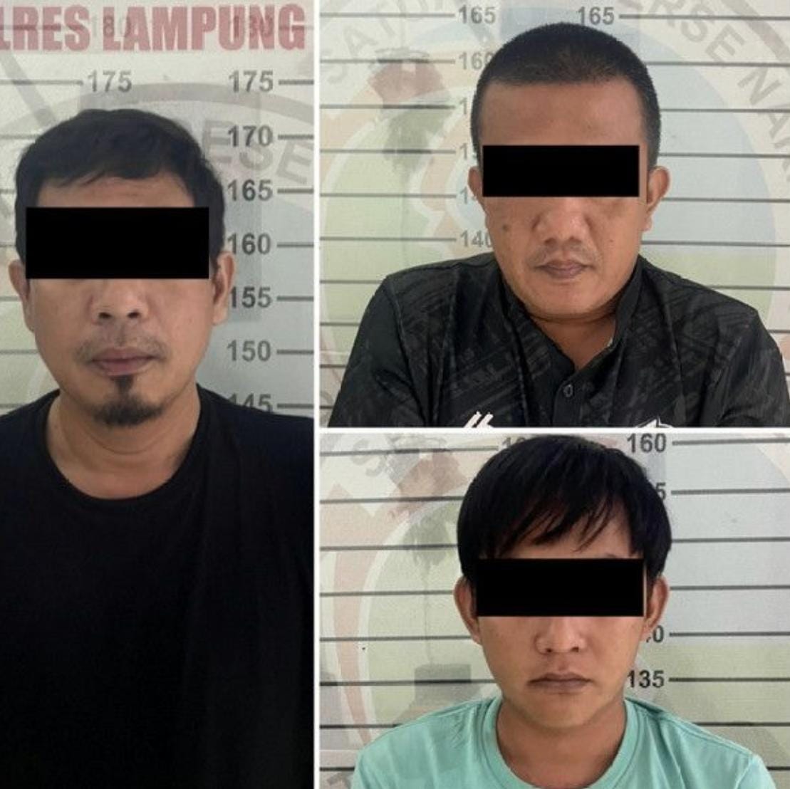 Salahgunakan Narkoba, 3 Orang Pelaku Langsung Diamankan Satres Narkoba Polres Lampung Utara