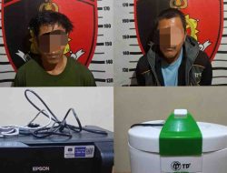Tekab 308 Polres Lampung Utara Bekuk Dua Pelaku Curat Sekolah Dasar di Kotabumi