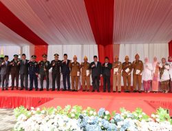 Upacara Hari Pahlawan di Jombang, Semangat Juang Para Pejuang Dihidupkan Kembali di Lapangan Pemkab