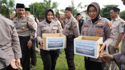 Peduli Kemanusiaan, Polres Jombang Gelar Penggalangan Dana untuk Korban Bencana Alam di Sumatera