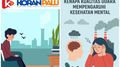 Paparan udara yang tercemar tidak hanya merusak paru-paru, tetapi juga berdampak pada fungsi otak, emosi, dan kondisi psikologis seseorang.