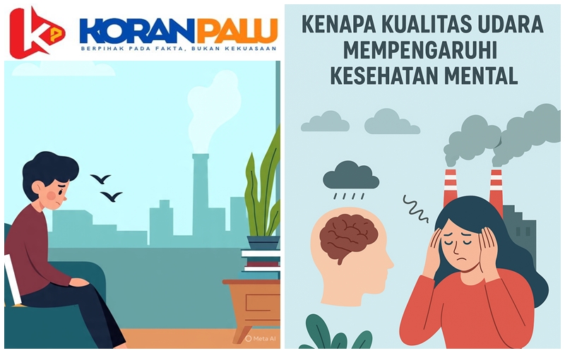 Paparan udara yang tercemar tidak hanya merusak paru-paru, tetapi juga berdampak pada fungsi otak, emosi, dan kondisi psikologis seseorang.