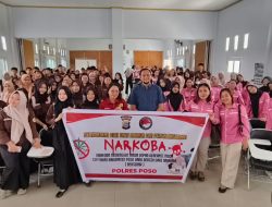 Penyuluhan di Stikes Poso, Polisi Bedah Bahaya Narkoba Hingga Jerat Pidana