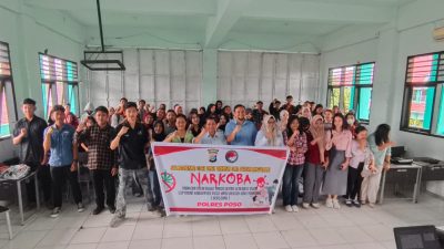 Gandeng BNN, Satresnarkoba Polres Poso Perkuat Pemahaman Mahasiswa Unsimar Tentang Bahaya Narkoba