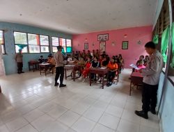 Polsek Lage ‘Goes to School’ Ajak Siswa SMAN 1 Lage Jadi Anggota Polri 2026