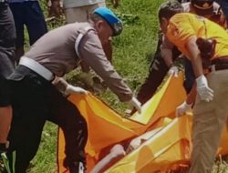 Jenazah Pria Tanpa Identitas Ditemukan di Saluran Irigasi Megaluh Jombang