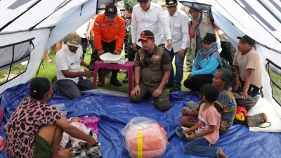 Kepala BNPB Tinjau Langsung Lokasi Terdampak Gempa di Sigi